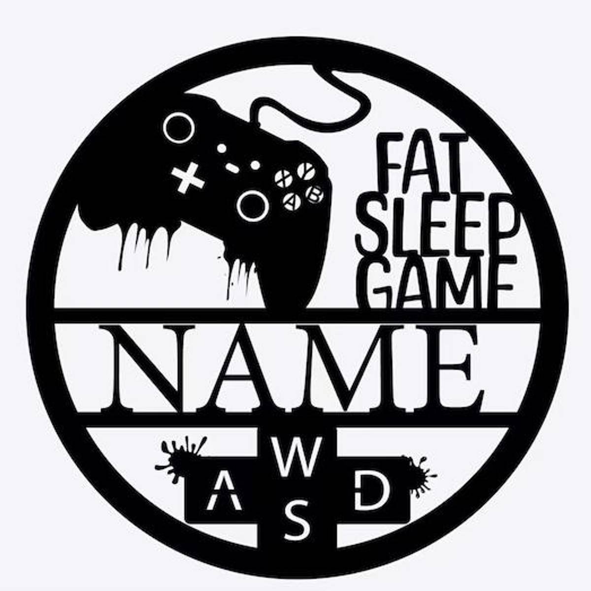Gamer , navneskilt#4